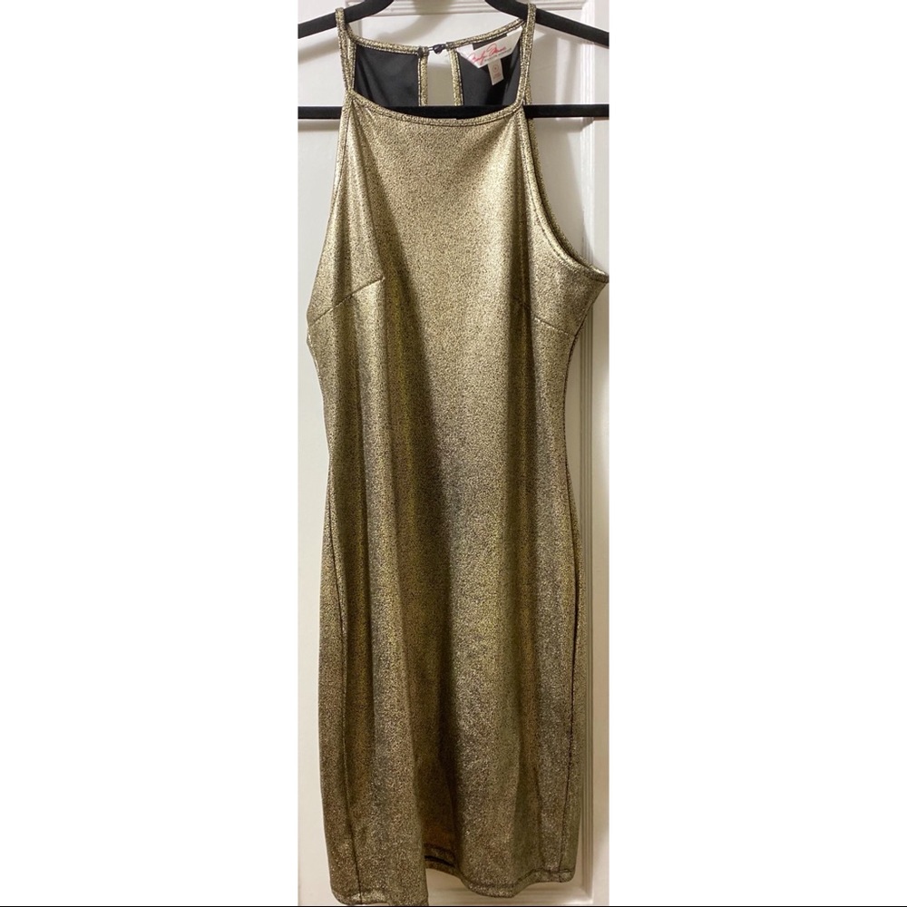 Black/Gold dress